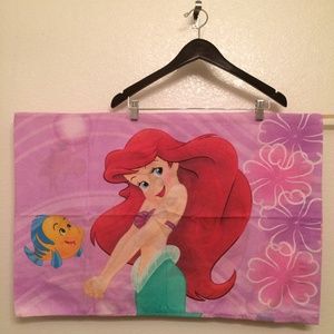 LITTLE MERMAID Disney Pillowcase Double Sided